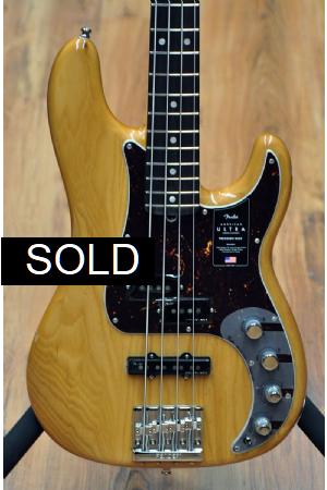 Fender American Ultra Precison Bass Aged Natural